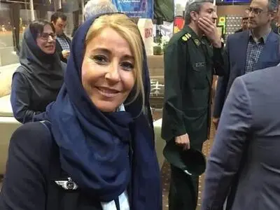 پوشش مهماندار پرواز ایرفرانس در تهران + عکس 