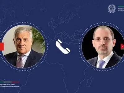گفت‌وگوی وزرای خارجه اردن و ایتالیا 
