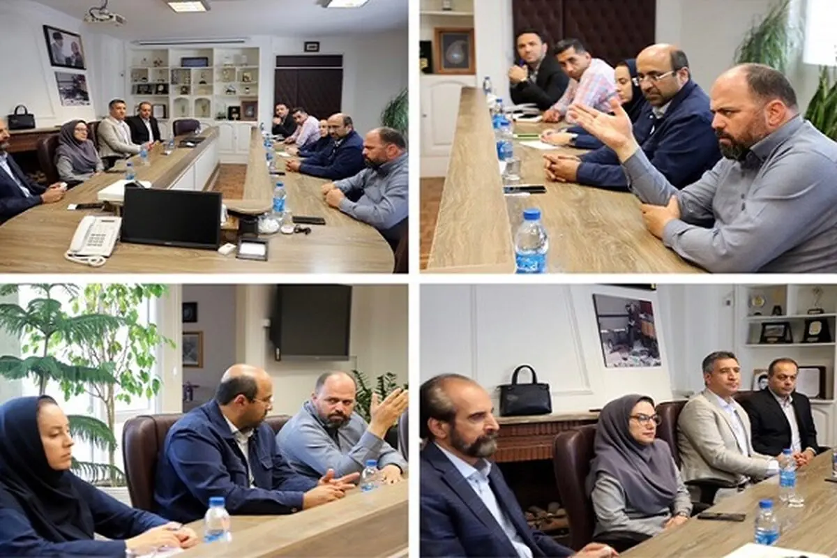 نشست هم‌‌اندیشی شرکت ساماندهی صنایع شهر تهران با اتحادیه پوشاک