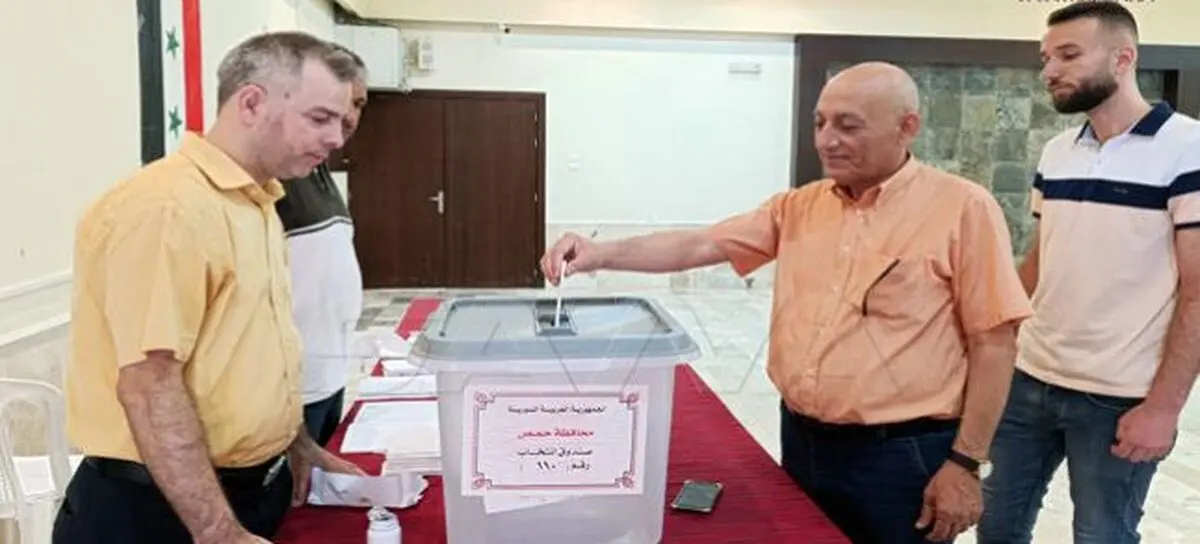 آغاز انتخابات پارلمانی سوریه

