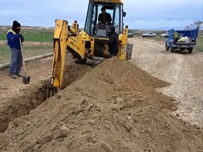 اجرای ضربتی خط تغذیه گازرسانی به نیروگاه مقیاس کوچک(CHP) منطقه مرزی هوتن در گنبد کاووس