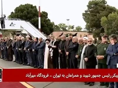 استقبال مقام ‌های کشوری و لشکری از پیکر شهدای خدمت + فیلم