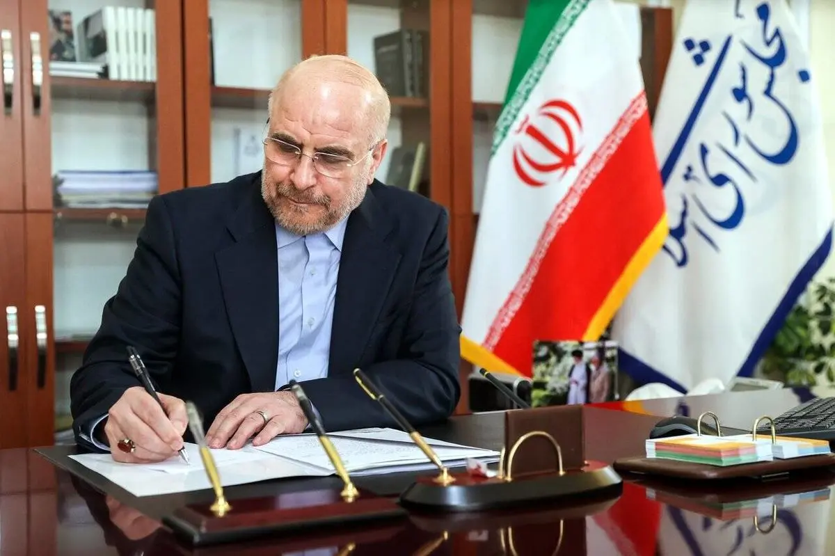 پیام تسلیت رئیس مجلس در پی درگذشت همسر آیت الله سیستانی