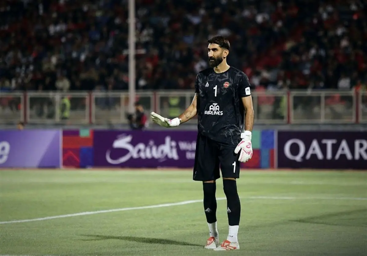 بیرانوند خطاب به هواداران تراکتور: با حمایت شما قهرمانی ممکن است