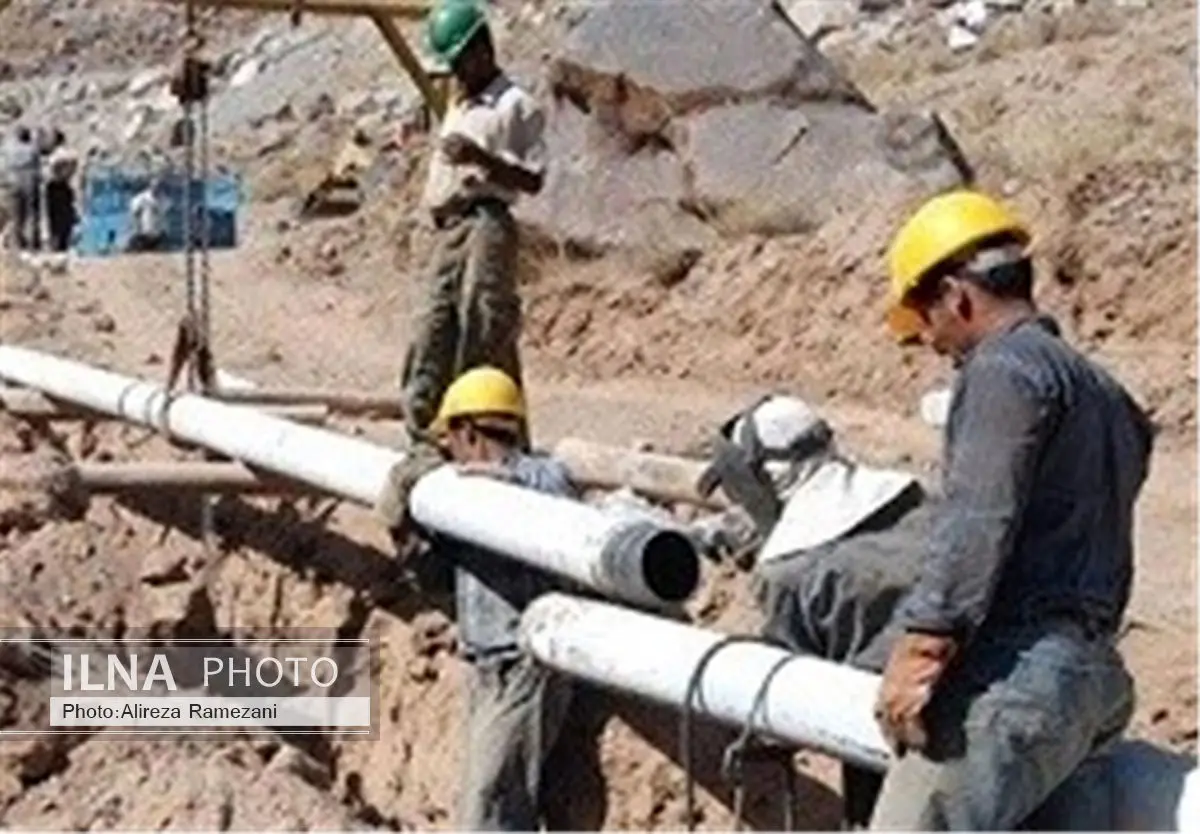 پیشرفت 70 درصدی گازرسانی به روستاهای منطقه "بشیوه" و "پاطاق" سرپل ذهاب