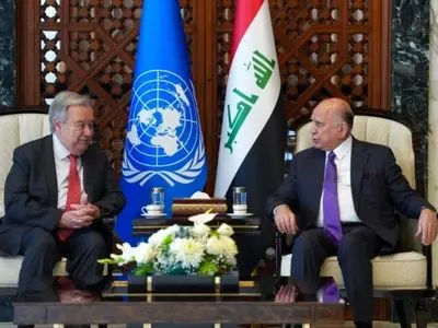 گوترش وارد بغداد شد