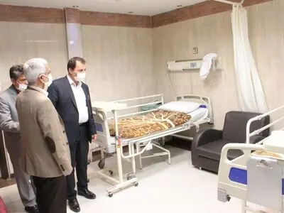بازدید معاون بهداشت و درمان بنیاد شهید کشور از بیمارستان امام خمینی کرج