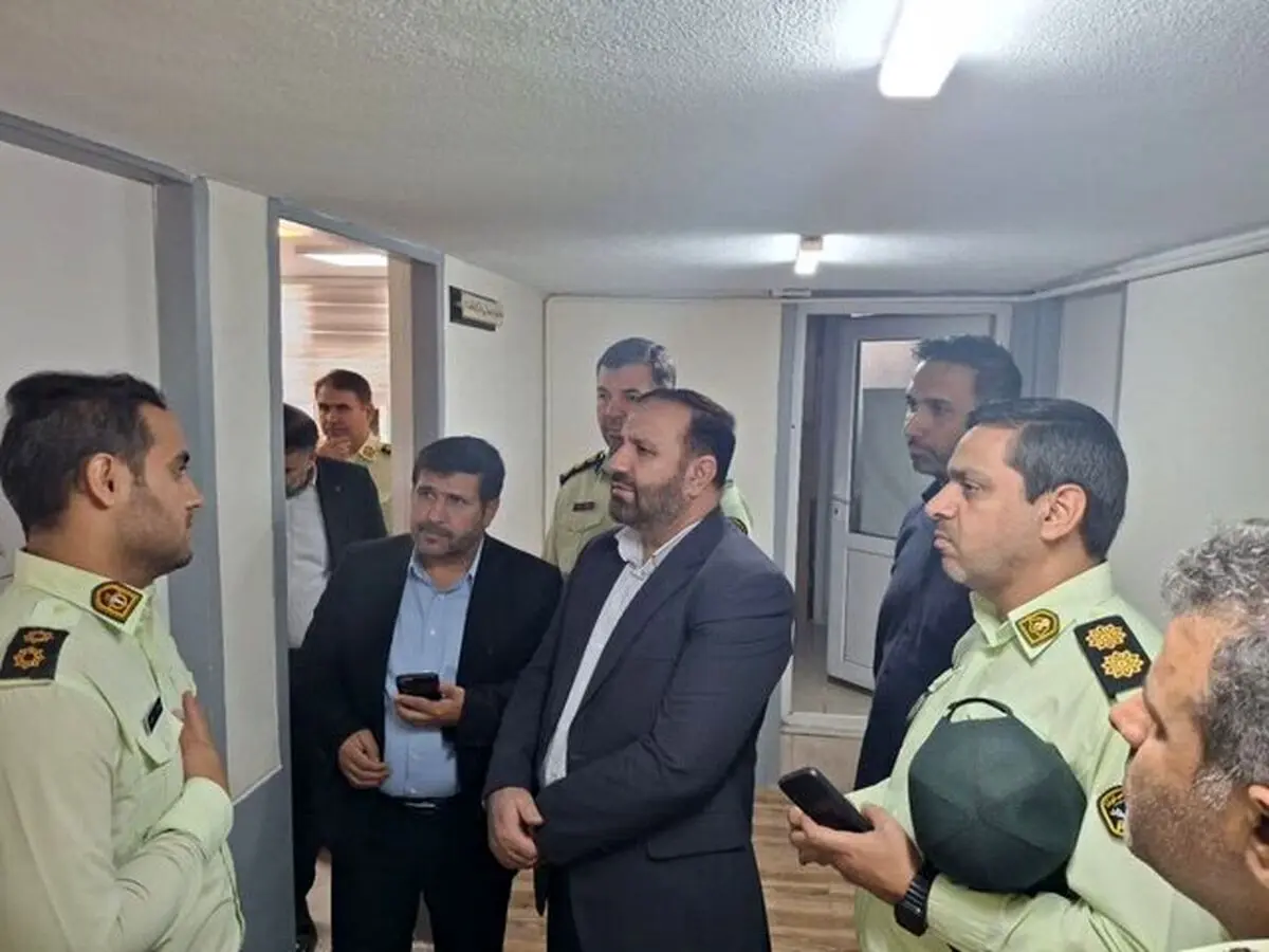 بازدید دادستان تهران از پلیس امنیت عمومی تهران بزرگ