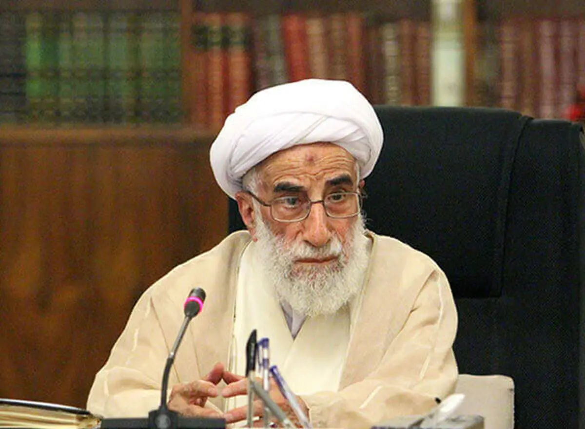 عکسی جدید از آیت الله جنتی در توئیتر سخنگوی شورای نگهبان
