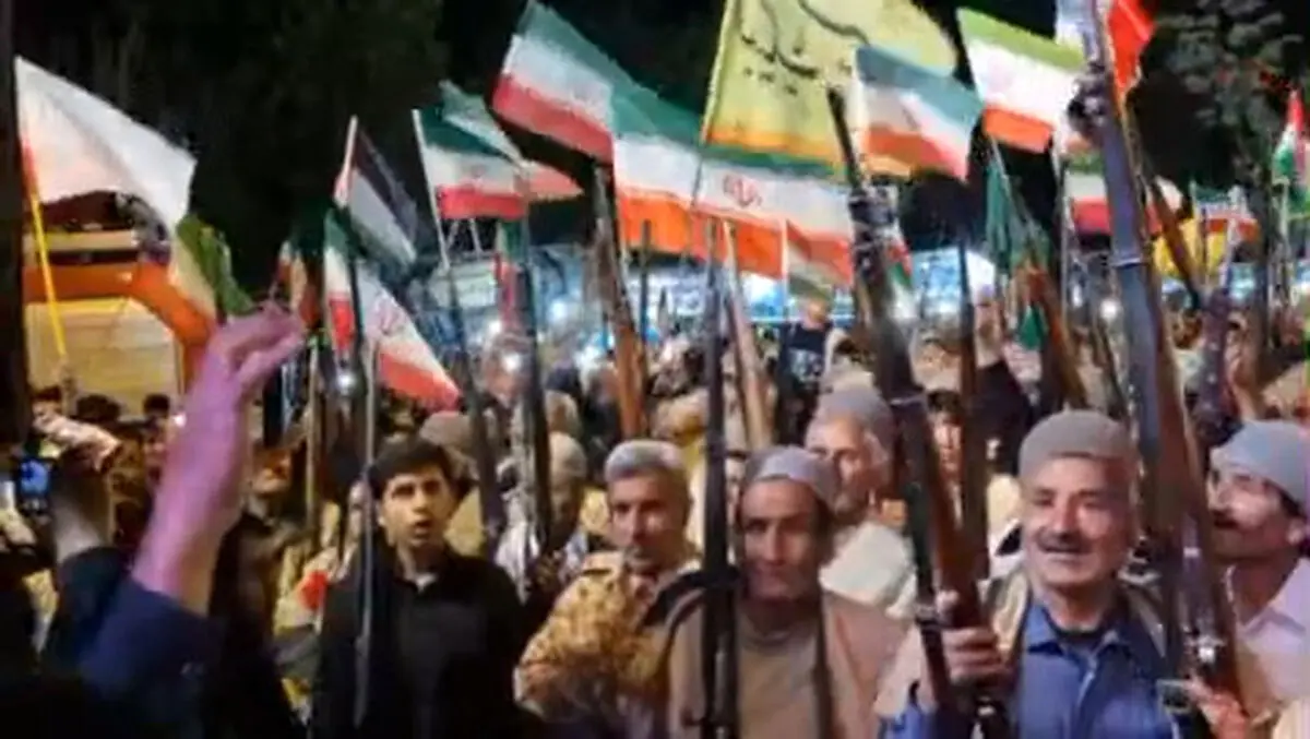 عشایر برنو به دست در خیابان! + فیلم