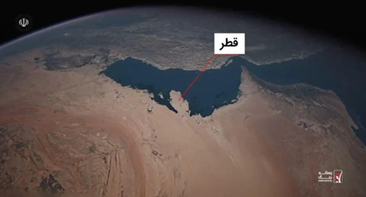 تصویر سه‌بعدی از پایگاه هوایی “العدید” در قطر منتشر شد