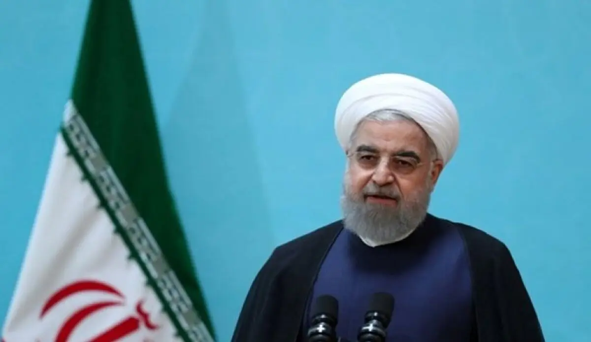روحانی: دول قلیلة فقط تقف الیوم بجانب امیرکا سیاسیاً