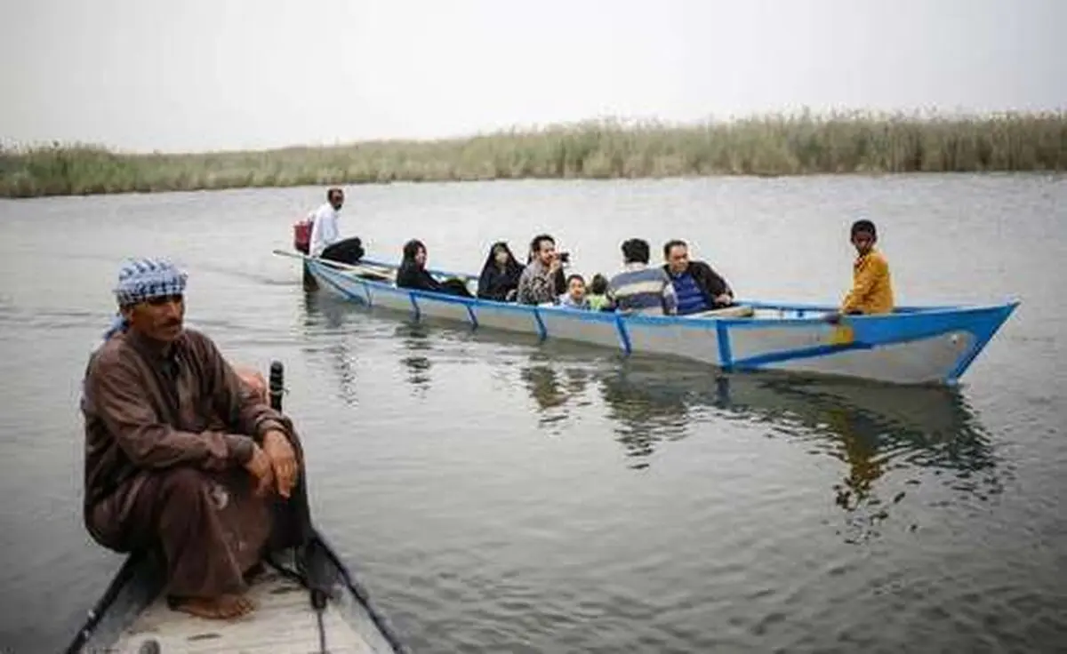 تصاویری زیبا از تالاب شادگان