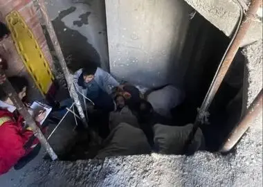 حادثه برای کارگر ساختمانی در اردبیل/ میلگرد در بدن کارگر فرو رفت!