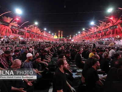  دسته جات عزاداری در اربعین حسینی در بین‌الحرمین 