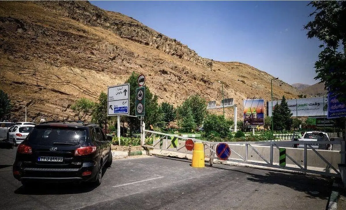 محدودیت ترافیکی در جاده کرج چالوس