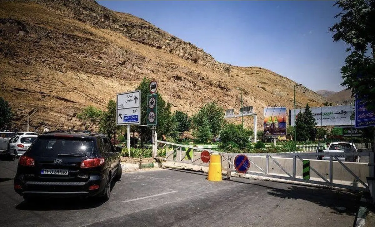 محدودیت ترافیکی در جاده کرج چالوس