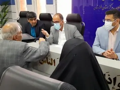 بررسی درخواست‌های بیش از ۶۰ شهروند در دیدار مردمی دادستان مرکز خوزستان