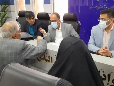 بررسی درخواست‌های بیش از ۶۰ شهروند در دیدار مردمی دادستان مرکز خوزستان