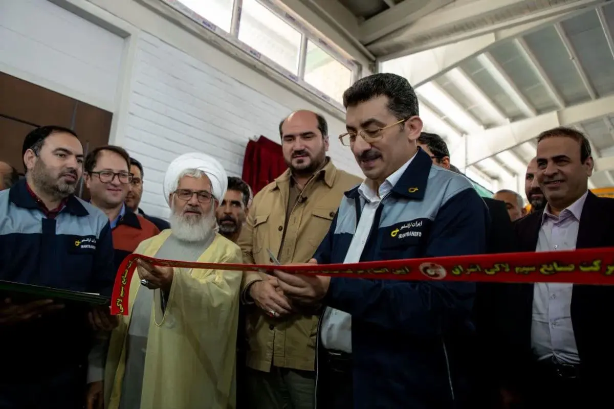 برگزاری آیین افتتاح کارخانه سیملاکی اشراق
