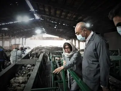 کارخانه بازیافت زباله کرمانشاه الگویی ملی است