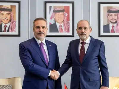 فیدان با الصفدی دیدار کرد