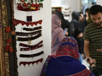 نمایشگاه "دستفروشی گدایی نیست "در نگارخانه سمرقند مشهد آغاز به کار کرد