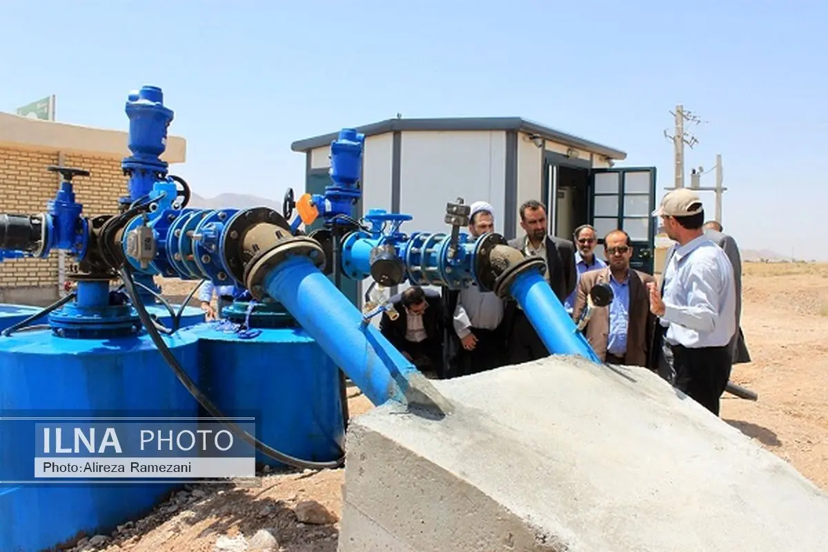 دو طرح آبرسانی در شهر شیرگاه به بهره برداری رسید