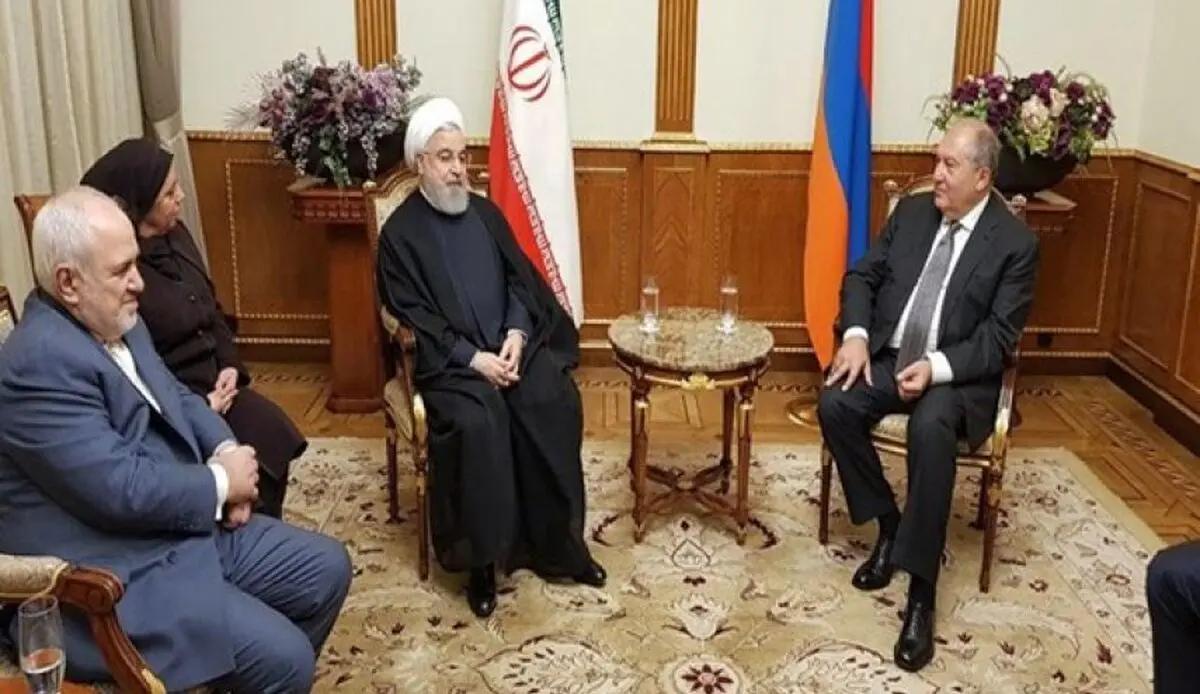 الرئیس روحانی یلتقی نظیره الارمینی