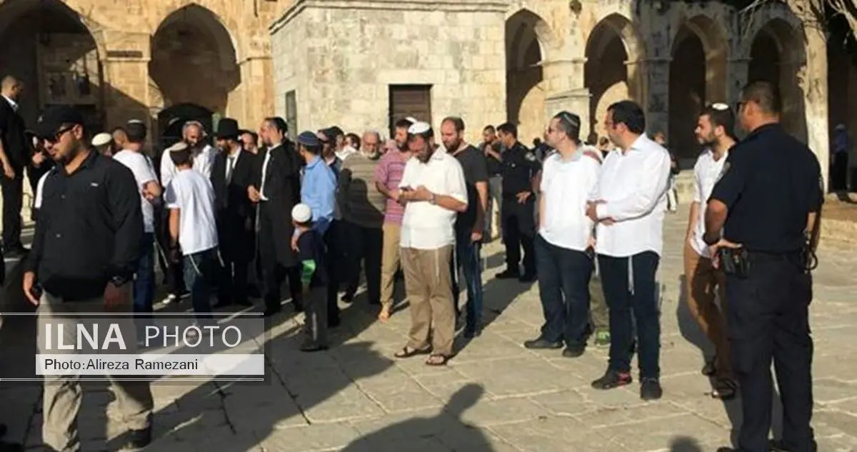 تعرض مجدد شهرکنشینان صهیونیست به مسجدالاقصی