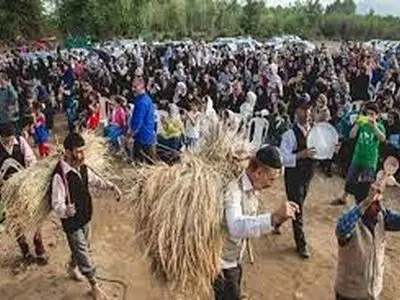 آئین ١۵٠ ساله جشن خرمن در میاندورود برگزار شد 