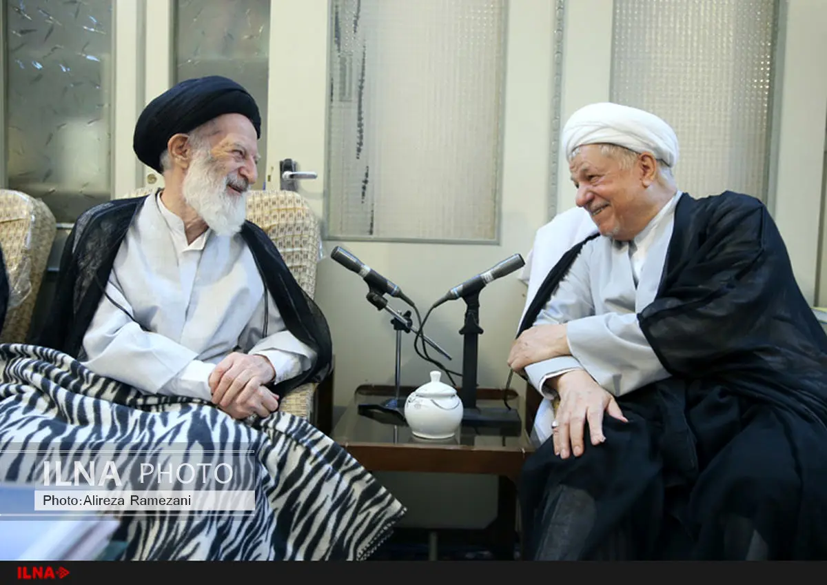 دیدار آیت الله هاشمی رفسنجانی و آیت الله شبیری زنجانی