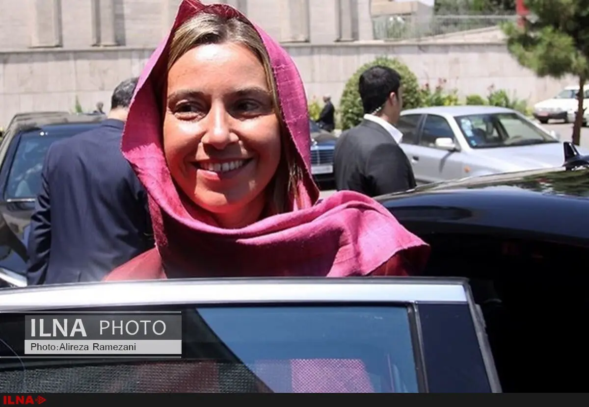 فدریکا موگرینی تهران را ترک کرد