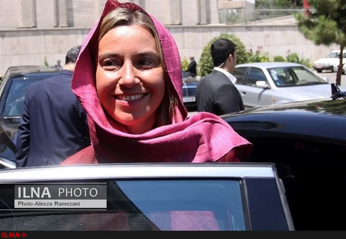 فدریکا موگرینی تهران را ترک کرد