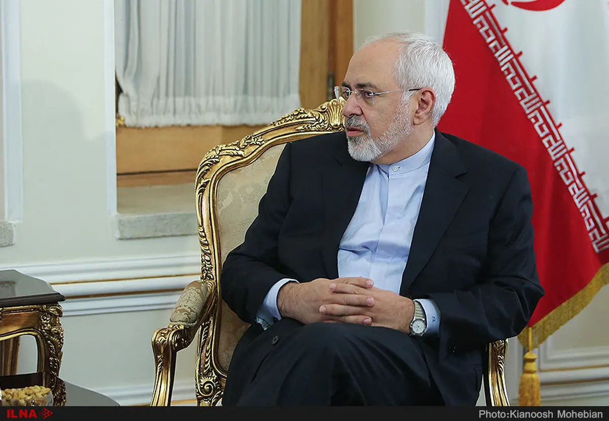 ظریف با آیت‌الله وحید خراسانی دیدار کرد