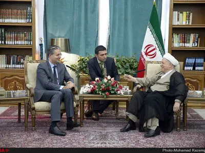 دیدار سفیر ترکیه در جمهوری اسلامی ایران با آیت الله هاشمی رفسنجانی