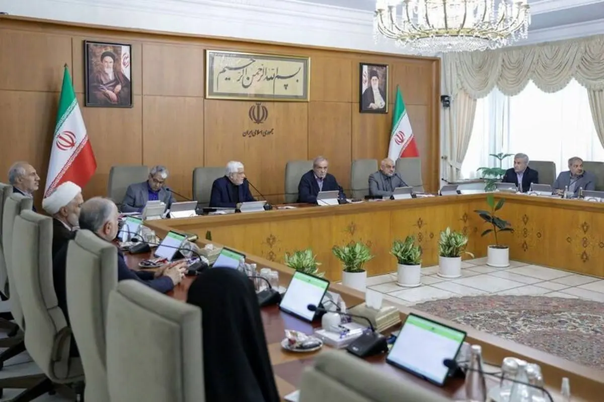 جلسه هیئت دولت به ریاست مسعود پزشکیان برگزار شد