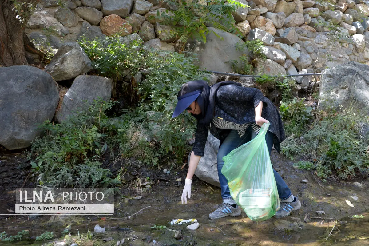 پاکسازی درکه در  روز جهانی کوهستان 