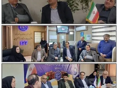 حضور مدیرکل وزارت نیرو و رئیس مرکز توسعه منابع انسانی آبفا کشور در البرز