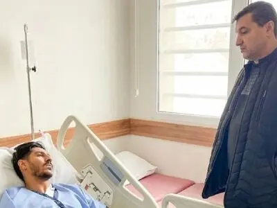 عیادت تراکتوری‌ها از محمد مسلمی‌پور