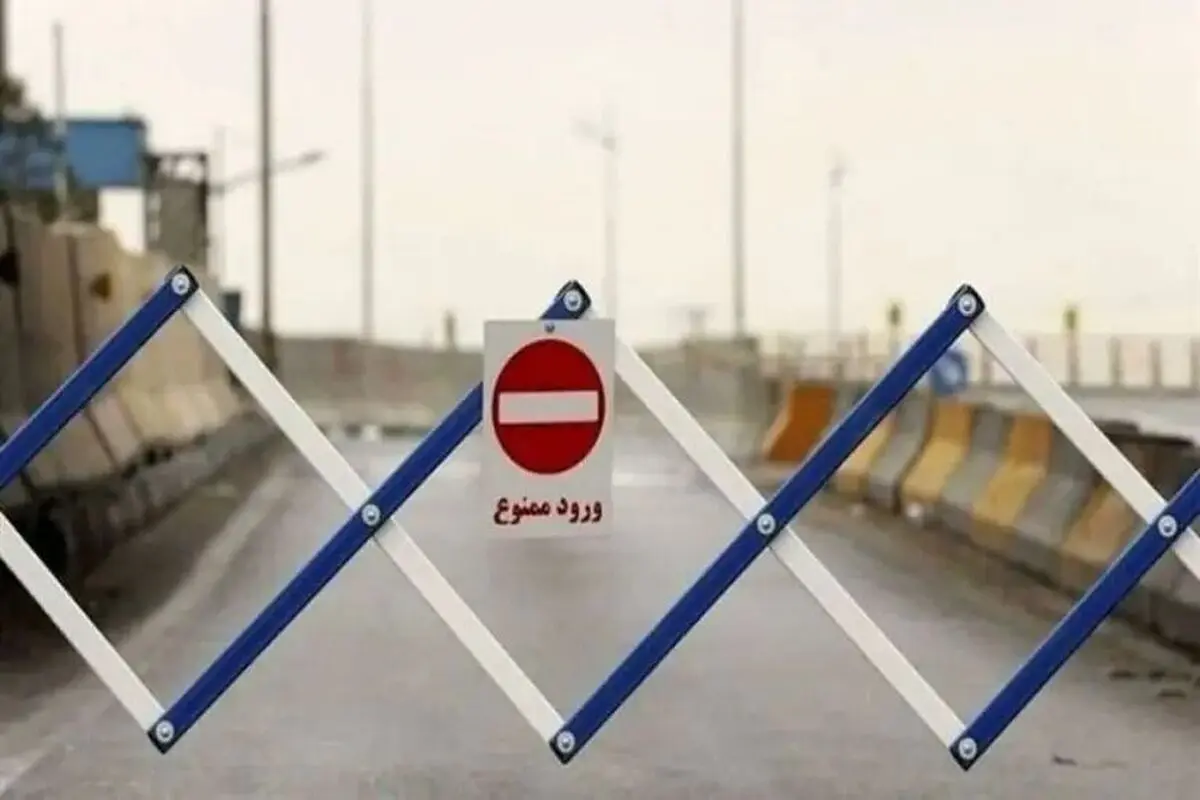 کیلومتر ۷۵ آزادراه قم – کاشان مسدود می‌شود