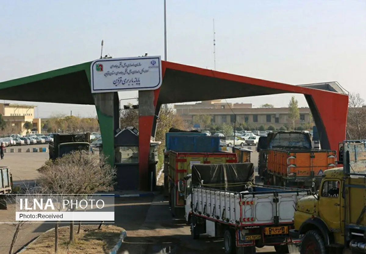 افزایش  2 ونیم درصدی میزان کالای حمل شده توسط ناوگان حمل و نقل جاده‌ای قزوین 