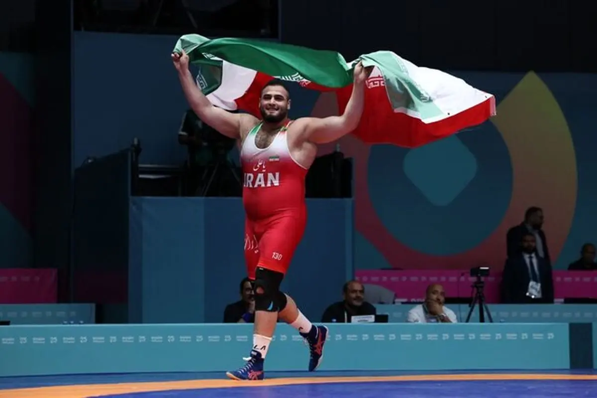 فردین هدایتی: مدال طلای کشتی فرنگی را به امام زمان تقدیم می‌کنم