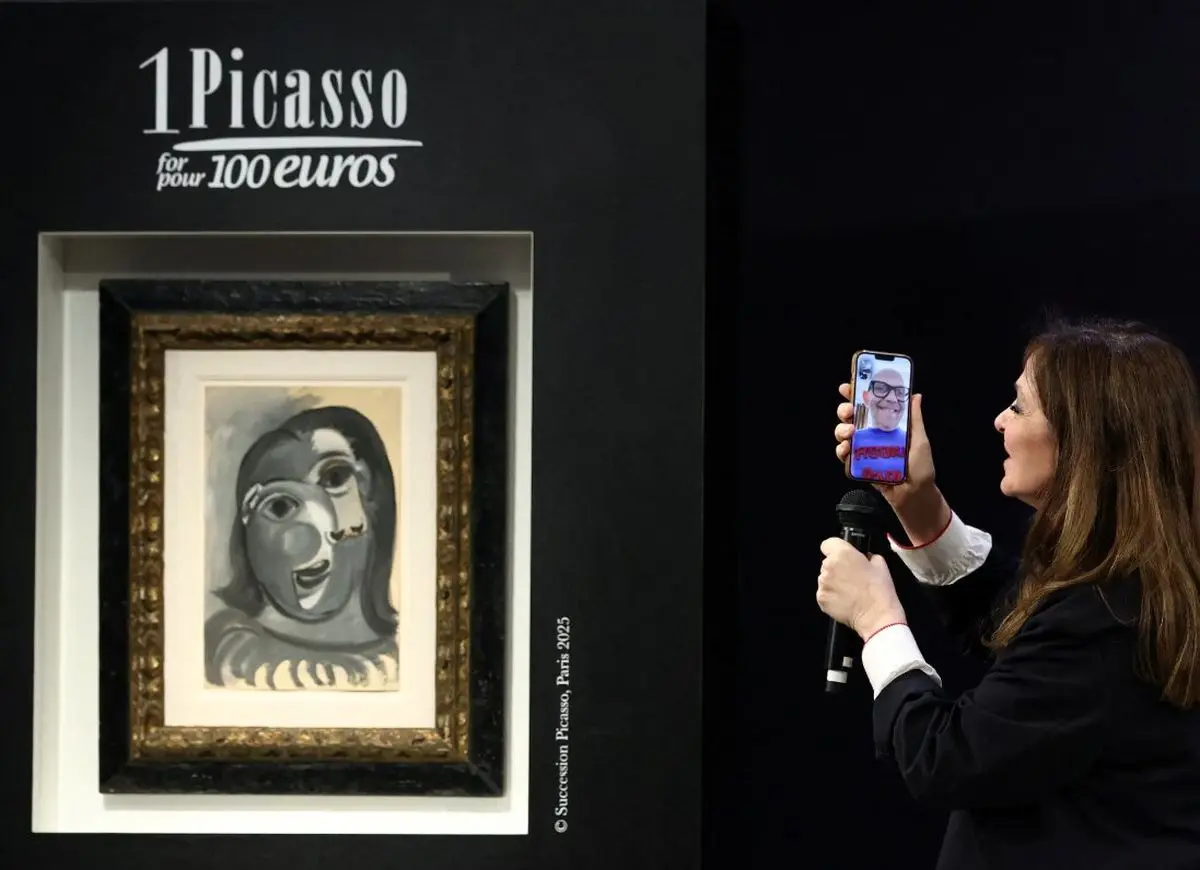 به دست آوردن تابلوی یک میلیون یورویی پیکاسو فقط با ۱۰۰ یورو!