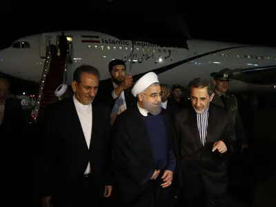 حسن روحانی به تهران بازگشت