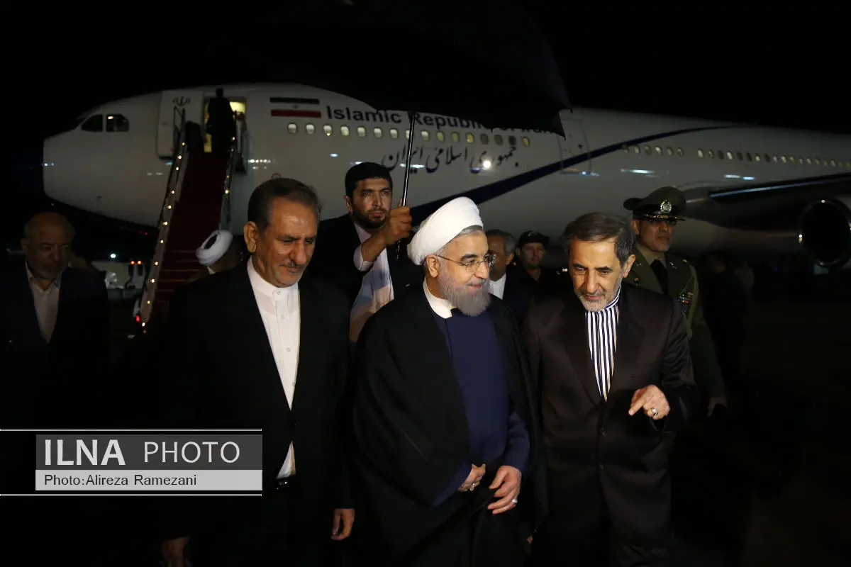 حسن روحانی به تهران بازگشت