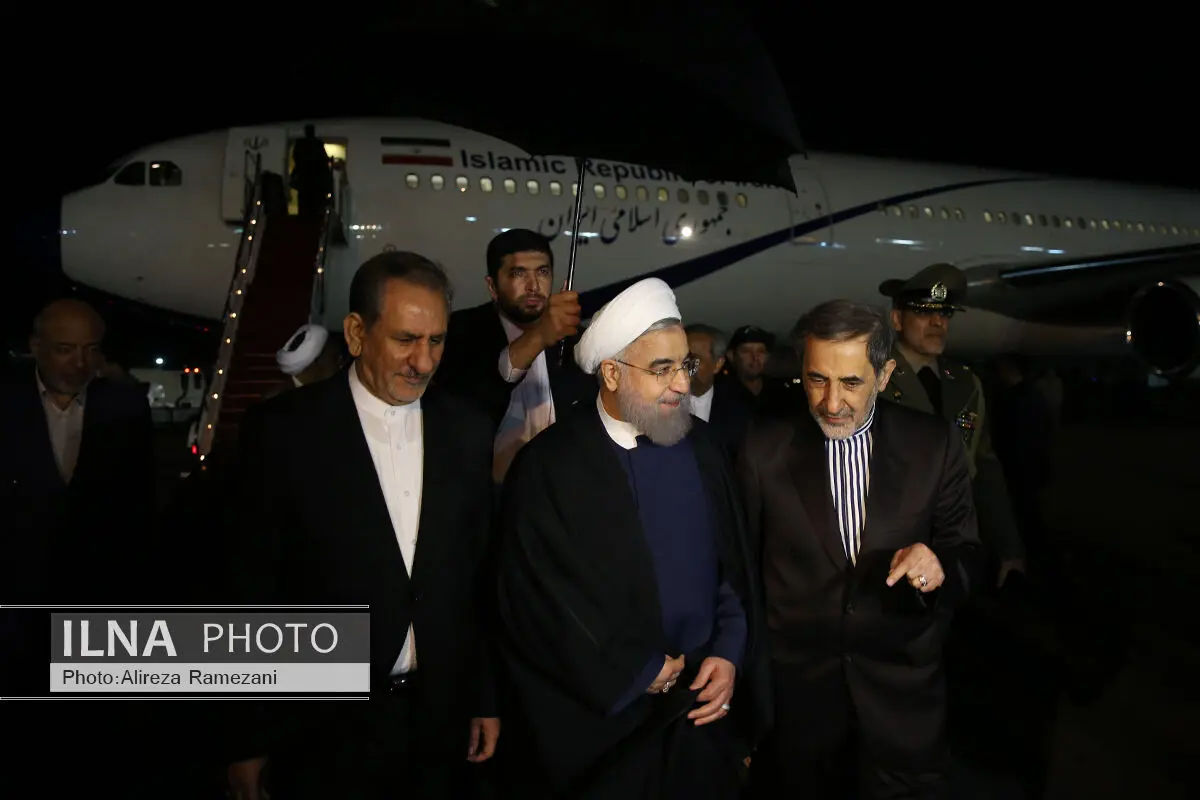 حسن روحانی به تهران بازگشت