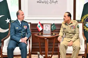 دیدار عاصم منیر و فرمانده ارتش لبنان