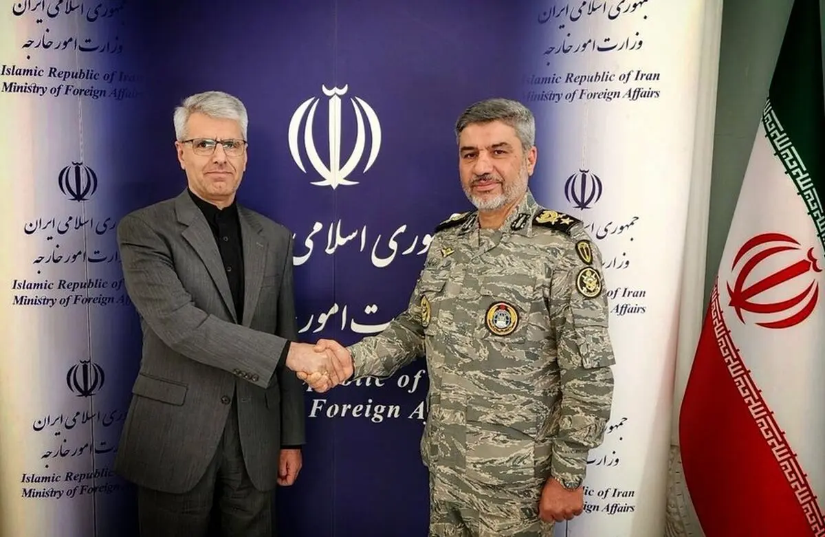 دیدار سخنگوی ارتش جمهوری اسلامی ایران و سخنگوی وزارت امور خارجه

