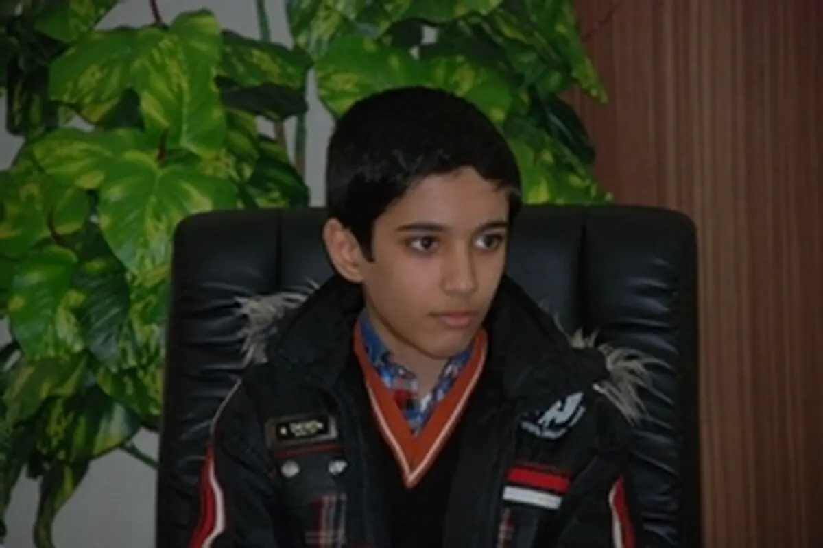 حضور دانش آموز ۱۲ ساله کاشانی در کلاس‌های دانشگاه کاشان